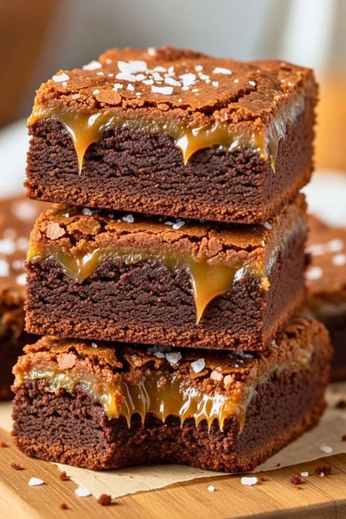 Salted Caramel Brownies