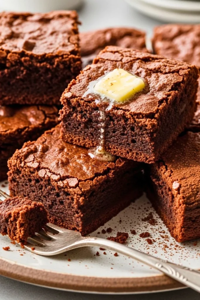 Scratch Brownie Mix Style Brownies