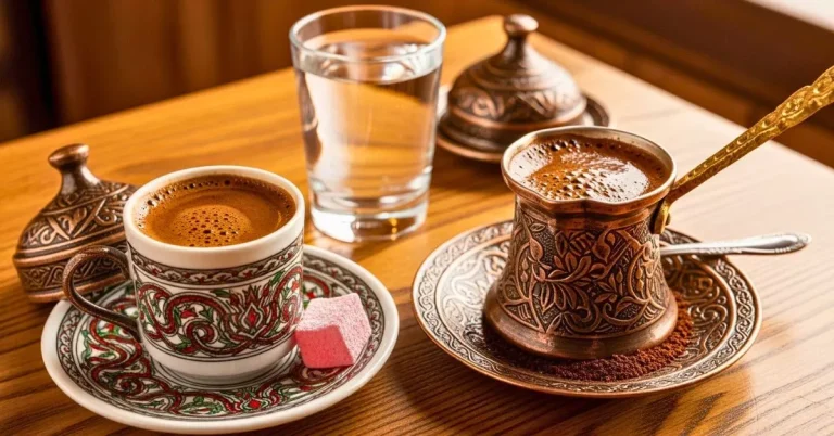 Traditional Turkish coffee