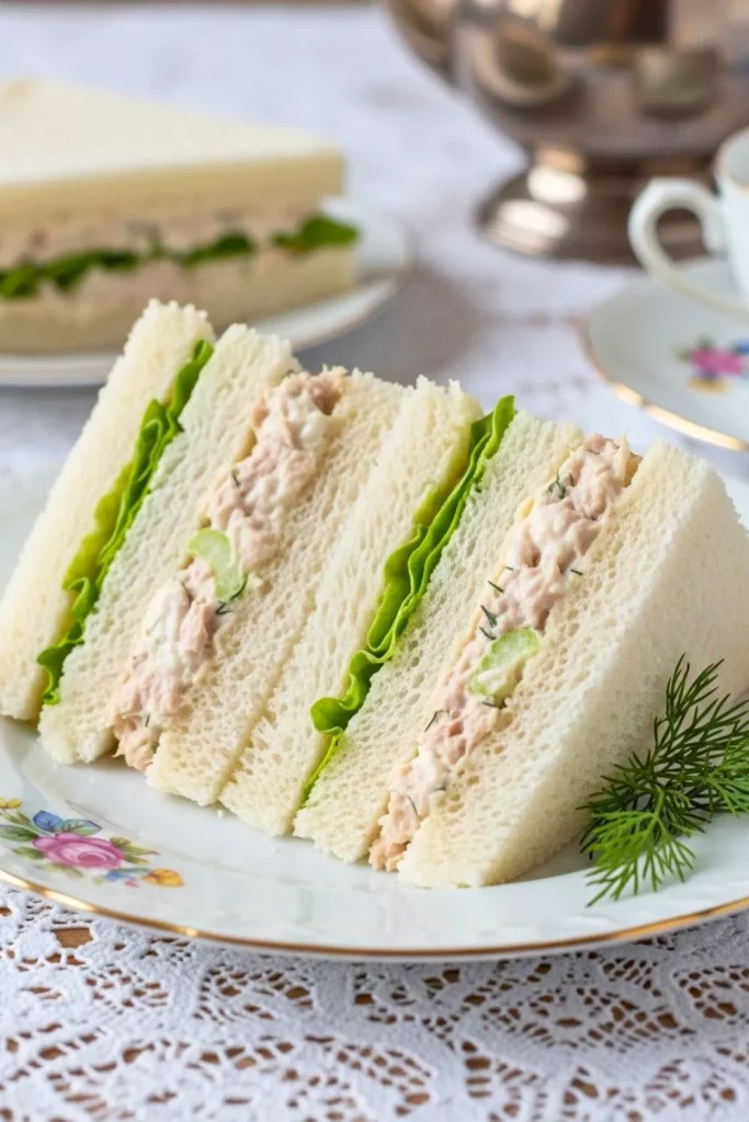 Tuna Salad Tea Sandwiches