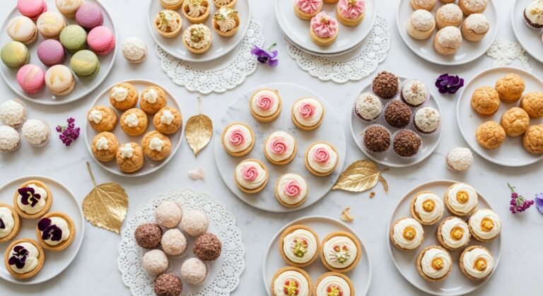 12 Sophisticated Mini Dessert Ideas for Weddings