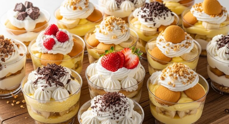 15 Portable Banana Pudding Desserts in a Cup