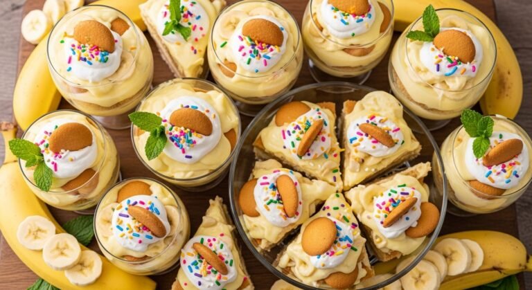 17 Classic Banana Pudding Desserts for Party Platters