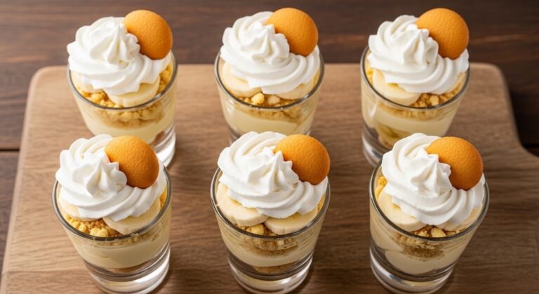 How To Make Banana Pudding Shooters Shot Glass Dessert