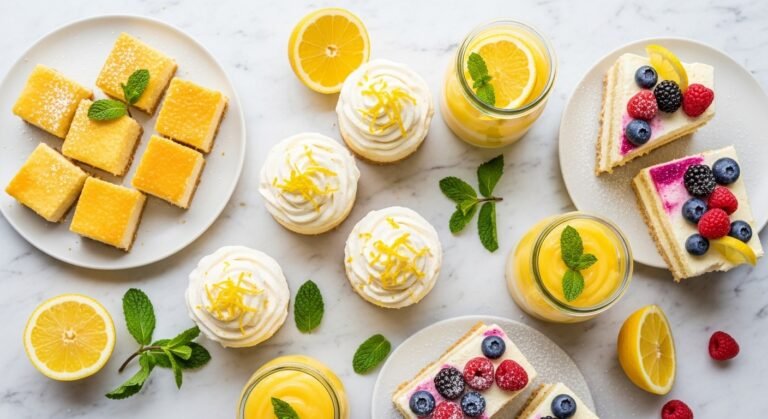 15 Cool No Bake Lemon Dessert Recipes