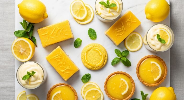 12 Easy Gluten Free Lemon Dessert Recipes
