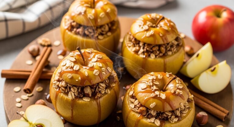 7 Fast Airfryer Baked Apples Dessert Recipes