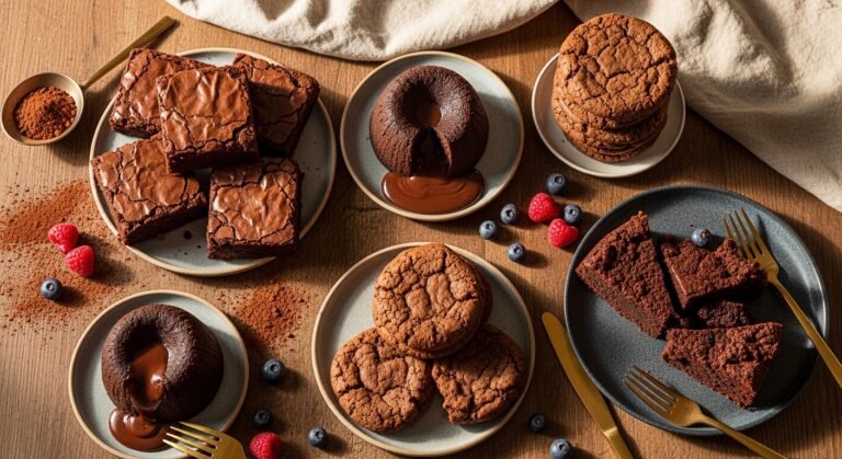 13 Fudgy Chocolate Baked Dessert Recipes