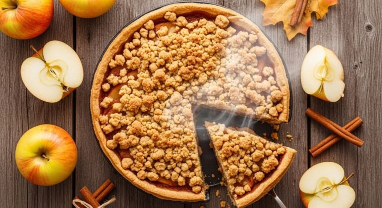 How To Make Apple Crumble Pie