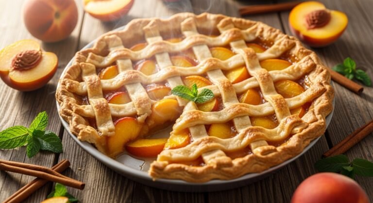 13 Seasonal Peach Pie Recipes with Fresh Peaches