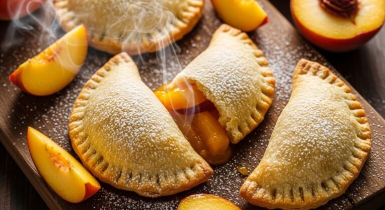 7 Crisp Air Fryer Peach Hand Pie Recipes