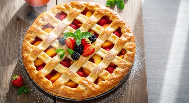 15 Colorful Peach and Strawberry Pie Recipes