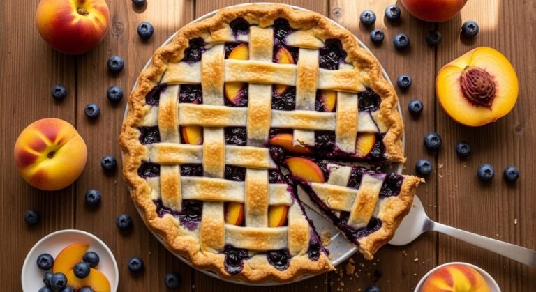 How To Make Peach Blueberry Pie Recipe