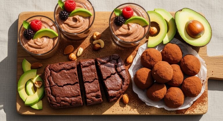 7 Healthy Chocolate Avocado Dessert Recipes
