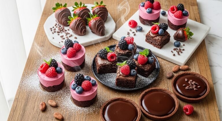 15 Fresh Berry Chocolate Dessert Recipes