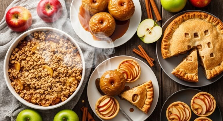 15 Crisp Apple Dessert Recipes with Fresh Apples