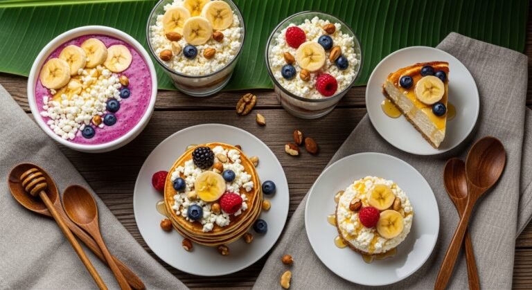 11 Sweet Cottage Cheese Banana Dessert Recipes