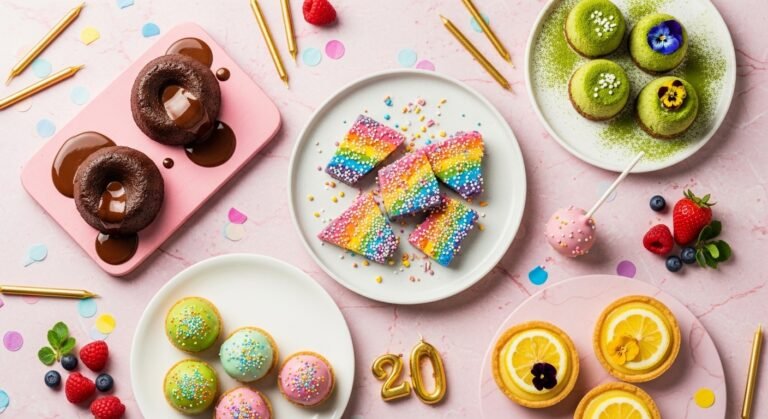 11 Trendy 20th Birthday Dessert Ideas for Your Special Day