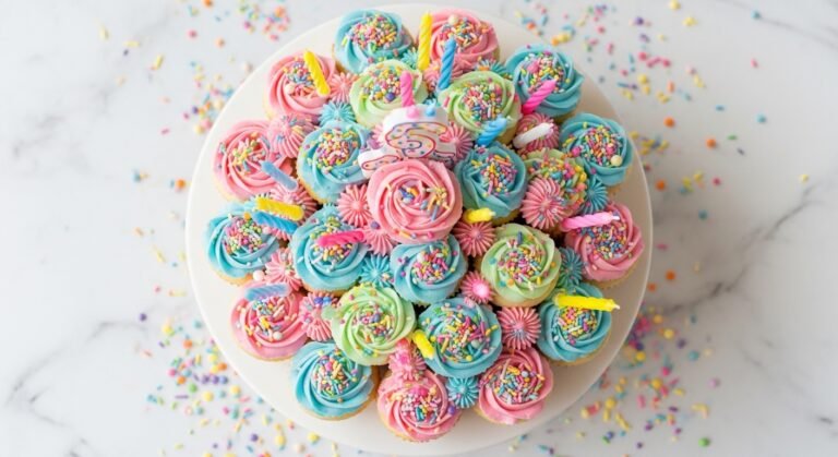 How To Make Birthday Cupcake Dessert