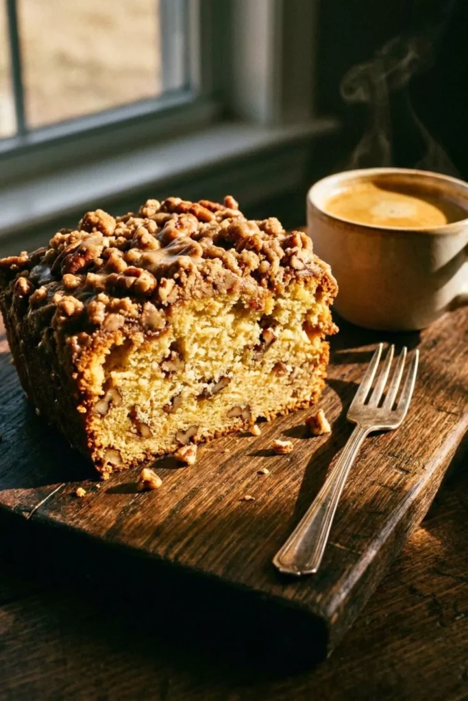 Brown Butter Pecan Coffee Cake