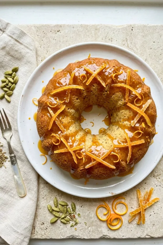 Cardamom Orange Coffee Cake