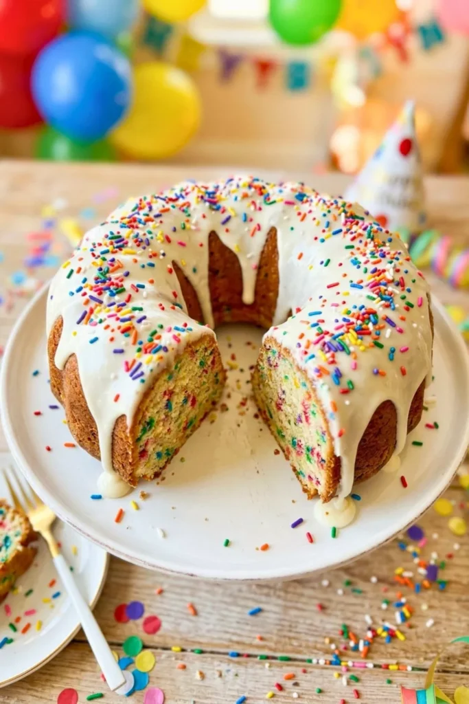 Funfetti Birthday Coffee Cake