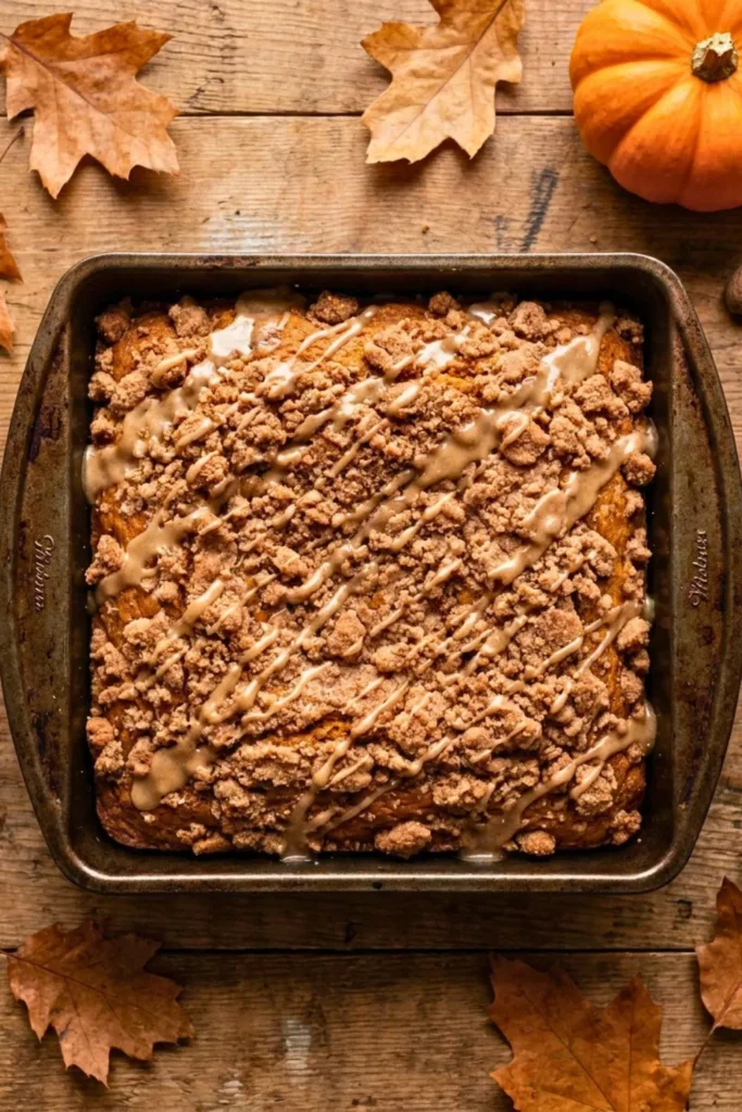 Pumpkin Spice Coffee Cake