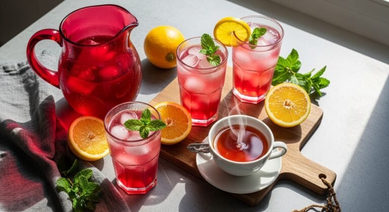 11 Floral Hibiscus Tea Drinks That Taste Amazing