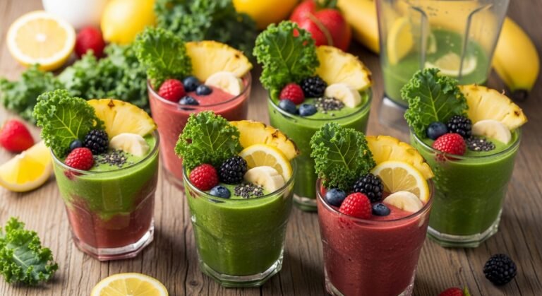 7 Refreshing Kale Smoothie Recipes for Daily Detox