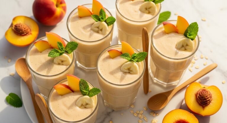 7 Creamy Peach Smoothie Recipes You’ll Love