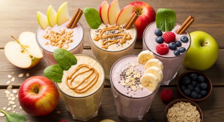 5 Easy Apple Smoothie Recipes for Busy Mornings