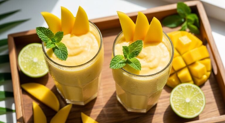 How to Make Mango Smoothie the Creamy Easy Way