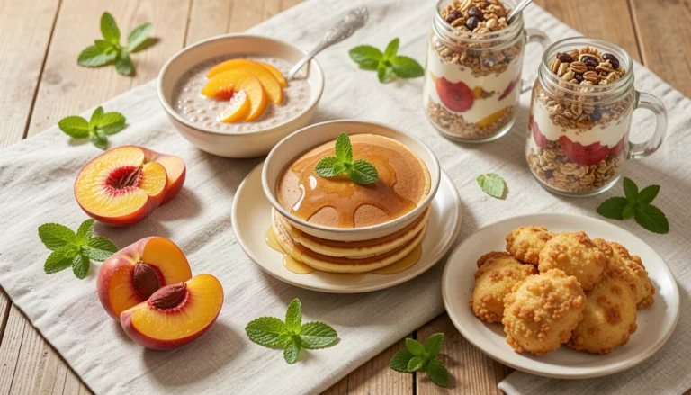 5 Juicy Peach Breakfast Recipes