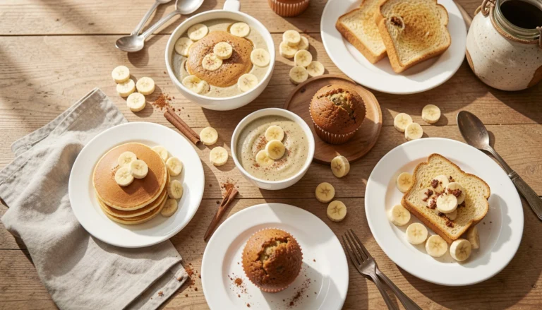 15 Naturally Sweet Banana Breakfast Recipes